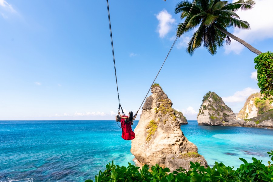 12. Bali Swing : expérience palpitante avec vue sur les rizières et les cascades