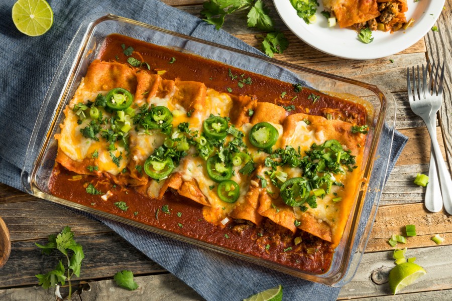 Enchiladas : un délice réconfortant