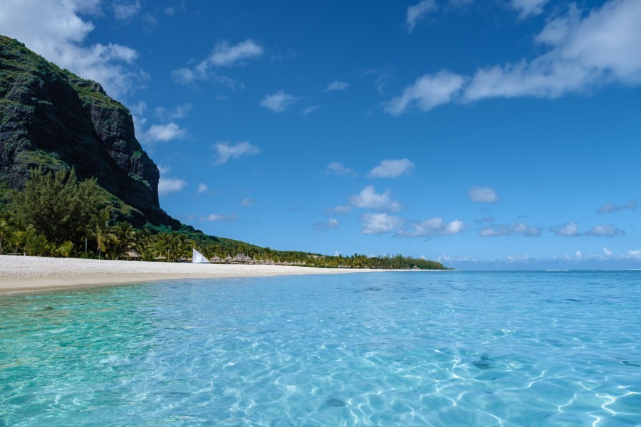 Plage du Morne : un cadre majestueux